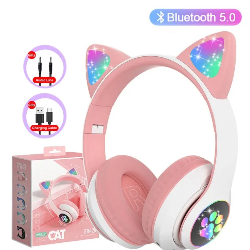 Bluetooth 5.0 Stereo With Mic  - Outdoor Sport Activities For Kids 评论和价格