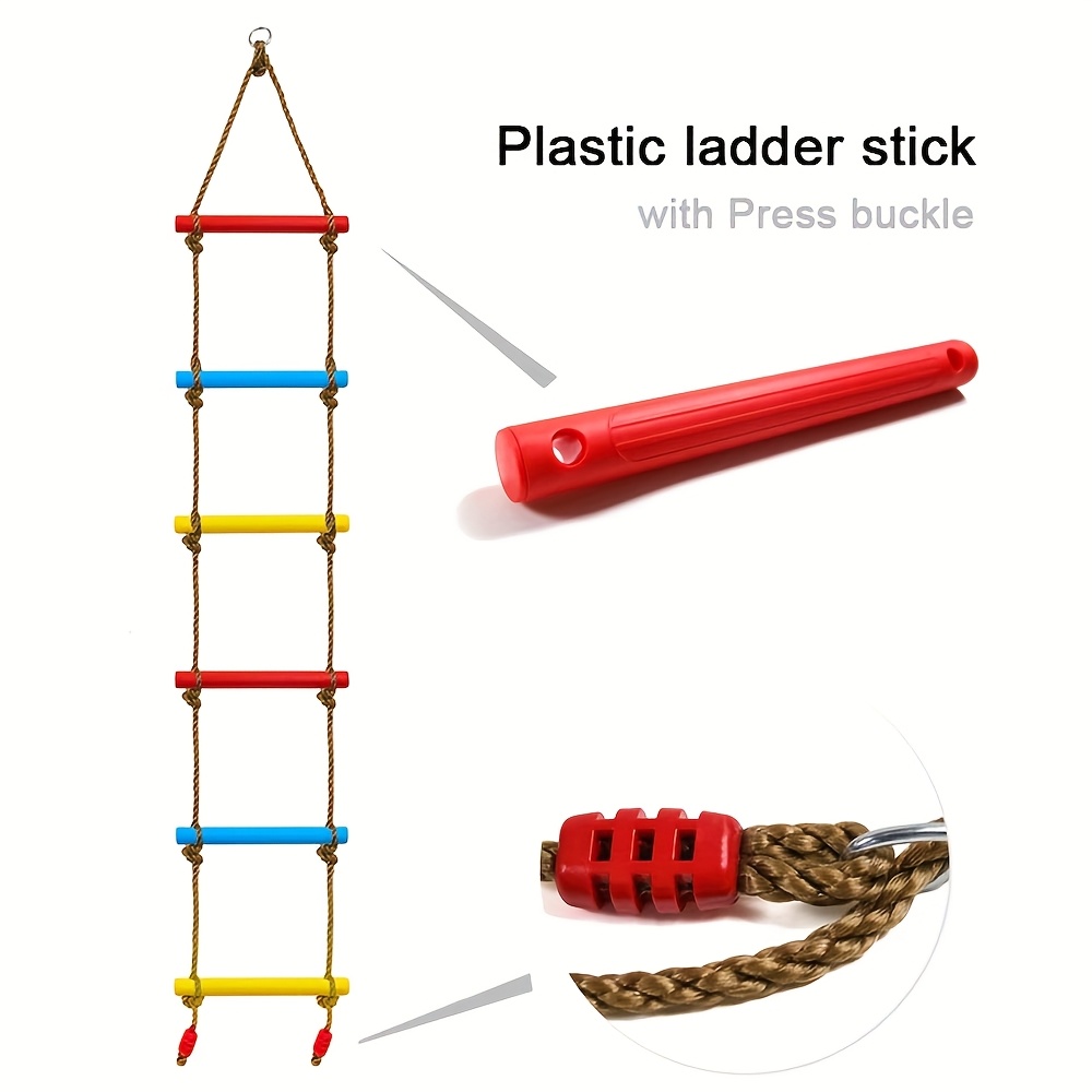1pc Colorful Kid Climbing Ladd - Outdoor Sport Activities For Kids 评论和价格