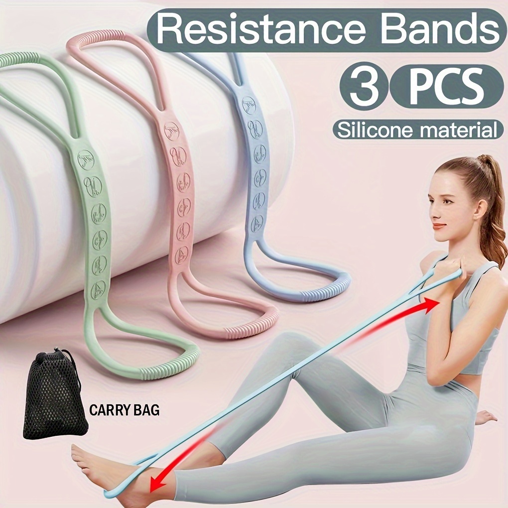 Silicone Resistance Bands Non- - Outdoor Sport Jas 评论和价格